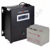 Фото 8 - Комплект резервного питания для котла LogicPower ИБП W500 + гелевая батарея 520W