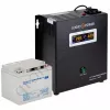 Фото 6 - Комплект резервного питания для котла LogicPower ИБП W500 + мультигелевая батарея 520W