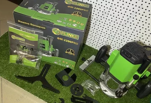 Фото 1- Фрезер электрический ручной Flinke ФМ-2200PRO