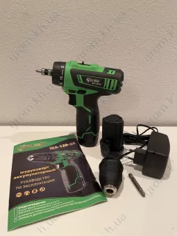 Фото 1- Шуруповерт аккумуляторный Flinke ША-12В-2А