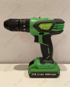 Фото 1- Ударний акумуляторний шуруповерт Flinke ДША-21В (металевий патрон)