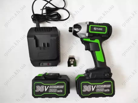 Фото 1- Аккумуляторный винтоверт ударный Flinke АВТ-36В