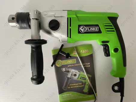 Фото 1- Дриль електричний ударний Flinke ДЕУ-1600