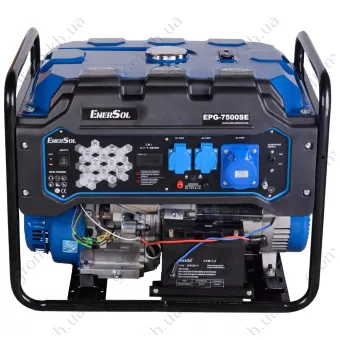 Фото 1- Генератор бензиновий EnerSol EPG-7500SE