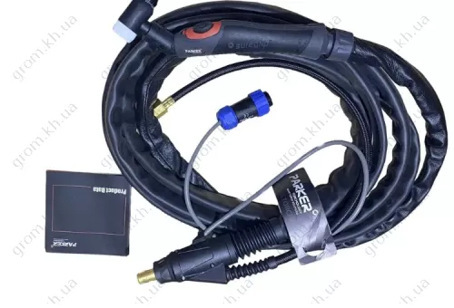 Фото 1- Аргоновая горелка Parker ( ABITIG-17 ) SGTSF125M-UM17-90-S1-12-SL-GS8-PERCP0BX 4 метра