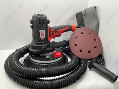 Фото 1- Шліфмашина для стель стін та гіпсу LEX LXDWS15 1500W