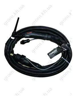 Фото 1- Зварювальний пальник TIG Parker SGT 26FX 4М з гнучкою головою