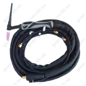 Фото 1- Зварювальний пальник TIG 18F роз'єм 35-50 з рідинним охолодженням