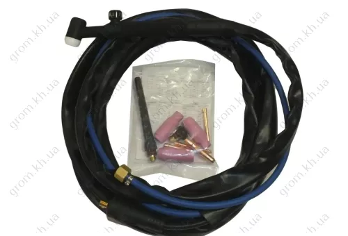 Фото 1- Зварювальний пальник WP-17V, 4м ( Вентельна )