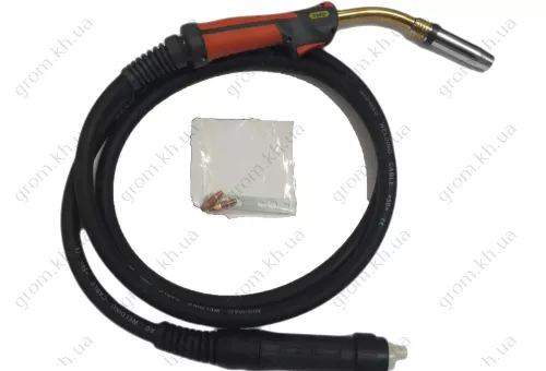 Фото 1- Сварочная горелка MIG/MAG серии MIG 36 KD - 3м (газовое охлаждение)