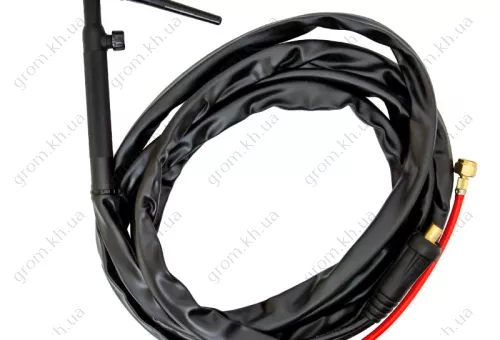 Фото 1- Пальник з вентилем для аргонодугового зварювання TIG, ТМ Machtz