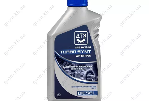Фото 1- Масло ДТЗ TURBO SYNT DIESEL 10W-40 APICF-4/SG1лПЕ