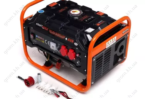 Фото 1- Генератор бензиновый Kraft&Dele KD160