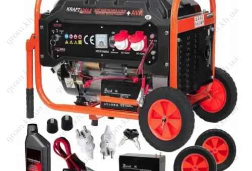 Фото 1- Генератор бензиновый Kraft&Dele KD162