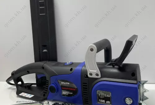 Фото 1- Электропила Беларусмаш БПЦ-3700 (2 шины, 2 цепи)