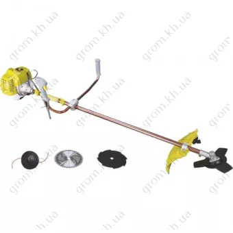 Фото 1- Бензокоса Eltos БГ-5500 (3 ножа, 1 катушка)