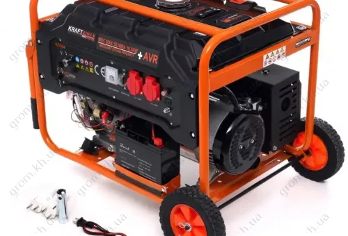 Фото 1- Генератор бензиновий Kraft&Dele KD164