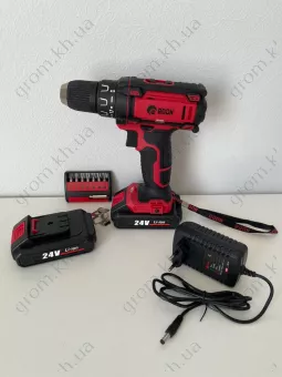 Фото 1- Акумуляторний шуруповерт Edon ED-24V-RH