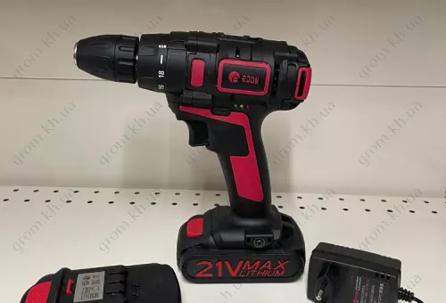 Фото 1- Акумуляторний шуруповерт Edon QM-1009S