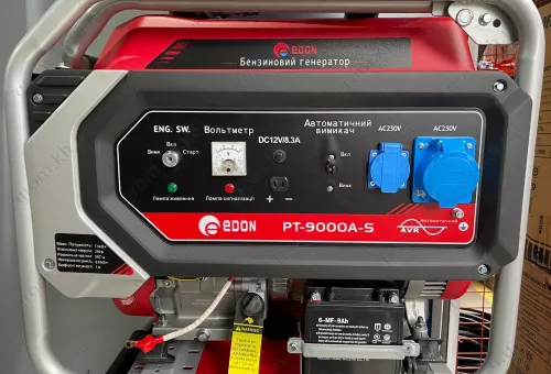 Фото 1- Генератор бензиновый Edon PT-9000A-S