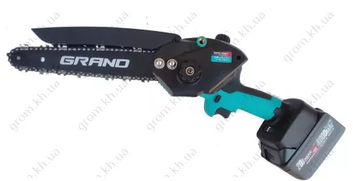 Фото 1- Акумуляторна ланцюгова пилка Grand АПЦ-20V/8