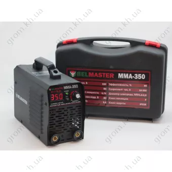 Фото 1- Зварювальний інвертор Belmaster ММА-350 кейс (дисплей)