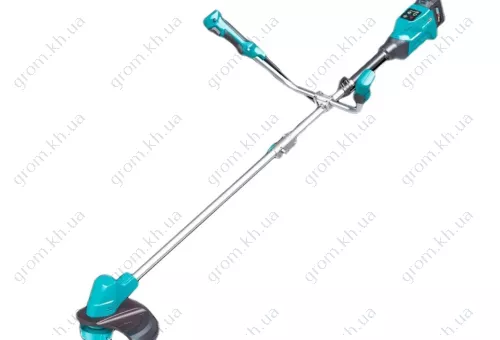 Фото 1- Аккумуляторный триммер газонный Grand АТГ-21 2в1 (21V, 4 А/ч, 2 Аккумулятора, катушка + диск) Бесщеточная