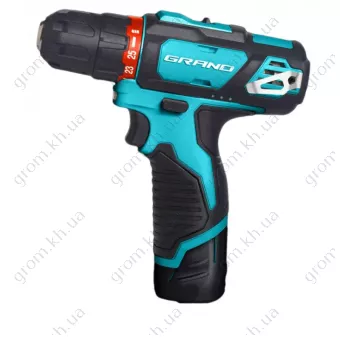 Фото 1- Шуруповерт аккумуляторный Grand ДА-12 M/PRO (2 аккумулятора, 2 А/ч, кейс)