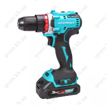 Фото 1- Шуруповерт аккумуляторный Grand ДА-21 BL/Pro (Бесщеточный, 45 Н/м, 2 А/ч )