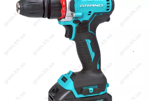 Фото 1- Шуруповерт аккумуляторный Grand ДА-21 BL DFR/Pro (Бесщеточный, 45 Н/м, 2 А/ч )
