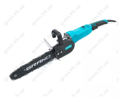 Фото 1- Насадка-Ланцюгова пила на болгарку Grand 300М (Ручне мастило ланцюга)