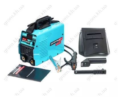 Фото 1- Інвертор зварювальний Grand MMA-340К (LCD-дисплей) кейс