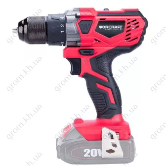 Фото 1- Аккумуляторный шуруповерт Worcraft CD-S20LiW