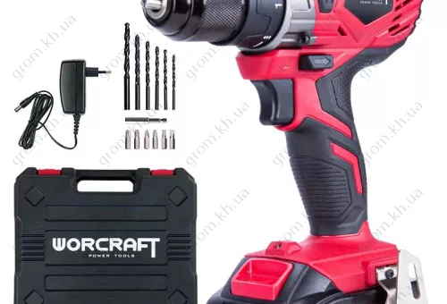 Фото 1- Аккумуляторный шуруповерт Worcraft CD-S20LiWB