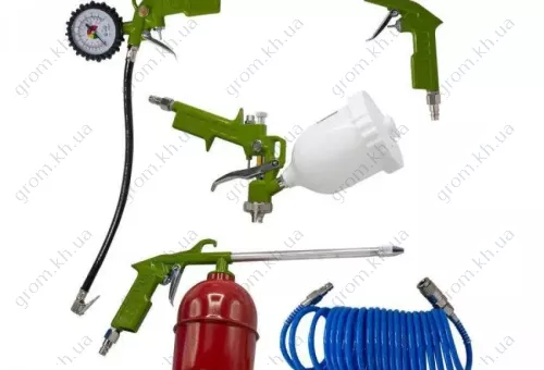 Фото 1- Набор пневмоинструмента Stromo KIT-5C