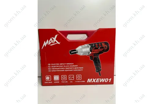 Фото 1- Электрический ударный гайковерт MAX MXEW01