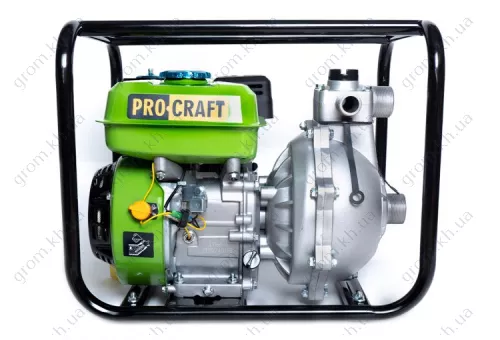 Фото 1- Бензинова мотопомпа Procraft WPH-20 високого тиску