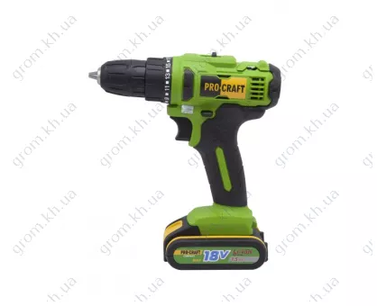 Фото 1- Шуруповерт Procraft PA-18C COMPACT