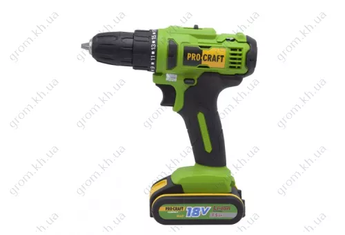 Фото 1- Шуруповерт Procraft PA-18C COMPACT
