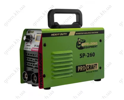 Фото 1- Зварювальний інвертор Procraft SP-260