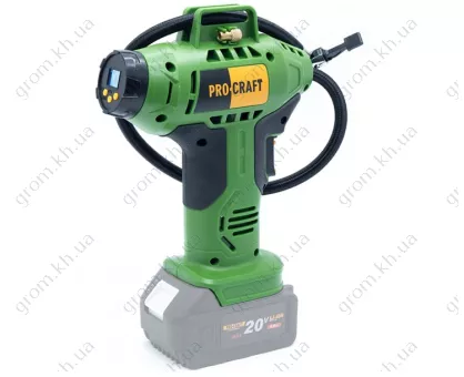 Фото 1- Акумуляторний повітряний компресор Procraft LK-20/4 (Без АКБ та ЗУ)