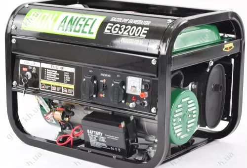 Фото 1- Бензиновый генератор Iron Angel EG 3200E