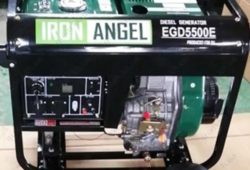 Фото 1- Дизельний генератор Iron Angel EGD 5500 E