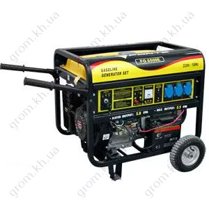 Фото 1- Бензиновый генератор Forte FG 6500E со стартером