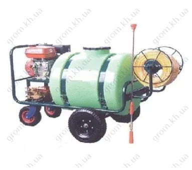 Фото 1- Бензиновый колесный опрыскиватель Iron Angel WX-160