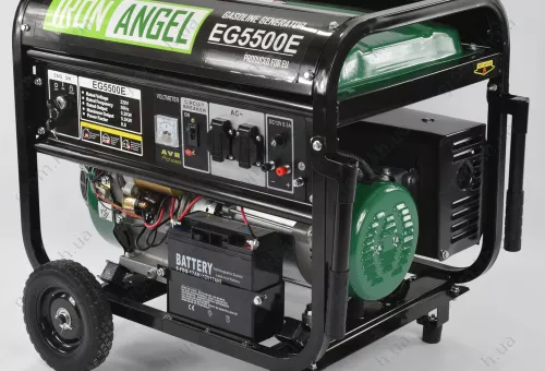 Фото 1- Бензиновий генератор Iron Angel EG 5500 E