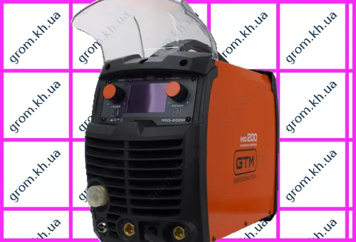 Фото 1- Зварювальний напівавтомат GTM MIG-200SP LCD