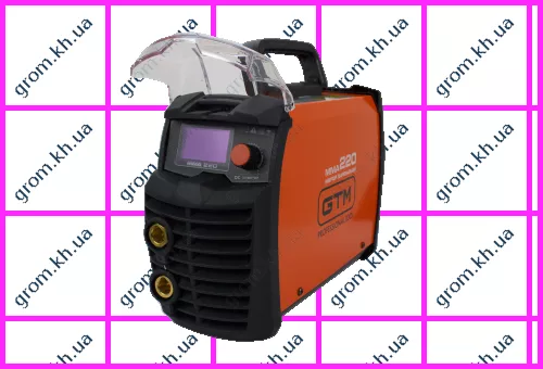 Фото 1- Зварювальний інвертор GTM MMA-220DS LCD