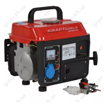 Фото 1- Бензиновий генератор Kraft&Dele KD102