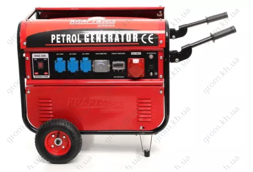 Фото 1- Бензиновый генератор Kraft&Dele KD107